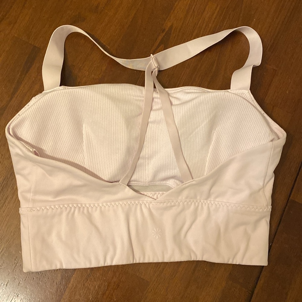 Athleta Lotus Powervita simply lilac sports bra - Picture 2 of 6